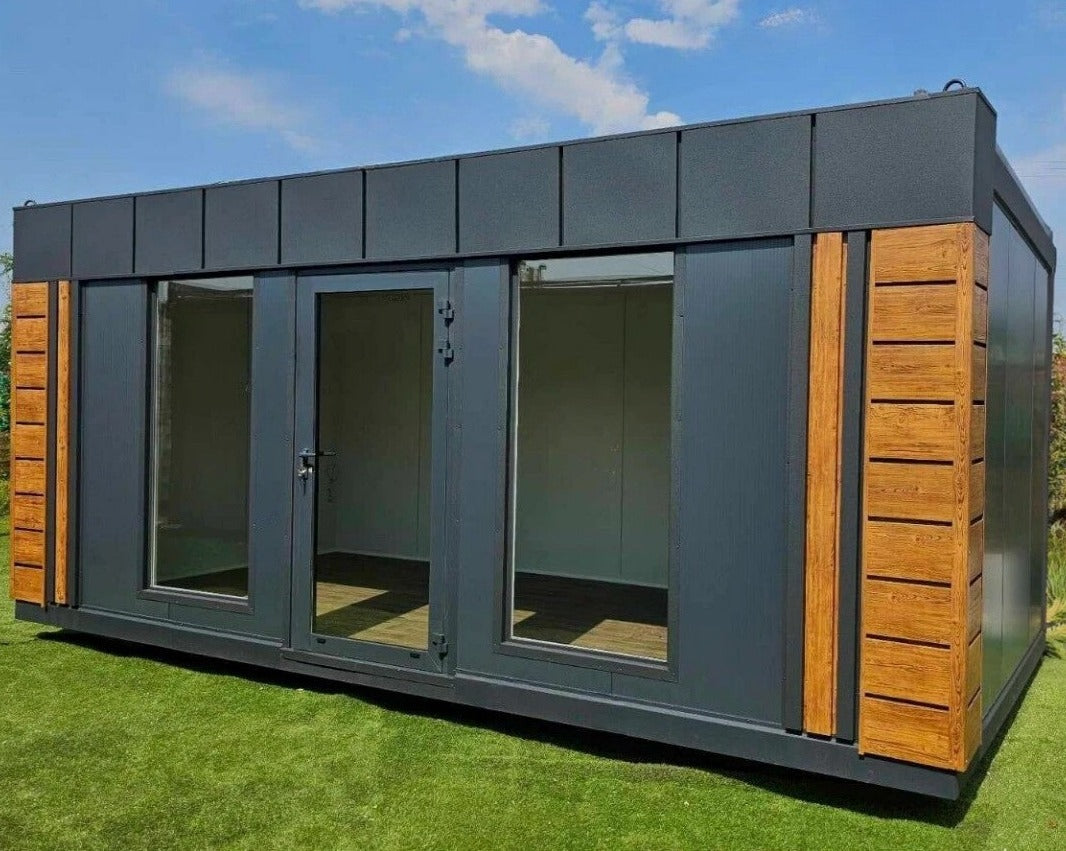 Exklusives Gartenhaus als Container